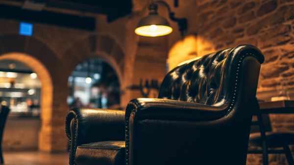 Découvrez la chaise en simili cuir noir pour restaurants à Séville