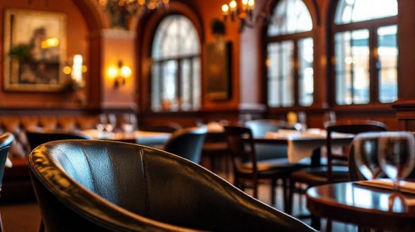 Découvrez la chaise en simili cuir noir pour restaurants à Séville